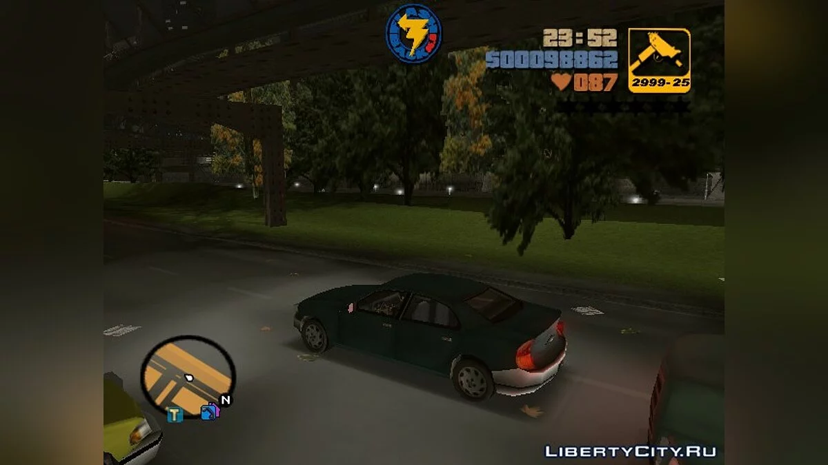 Station Icons Instead of Names / GTA 3