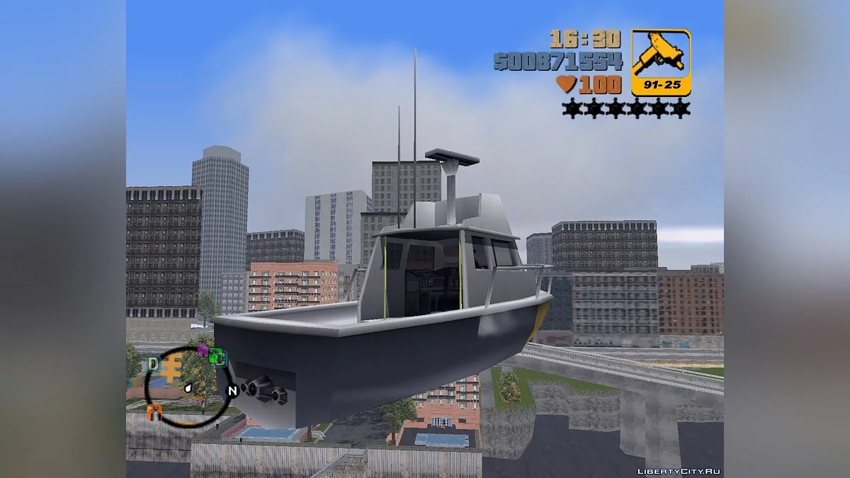 Літати на гелікоптері / GTA 3
