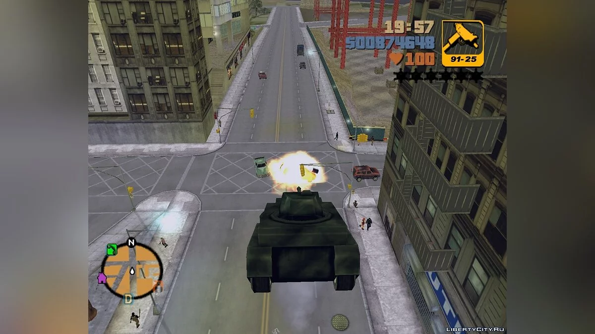 Літати на гелікоптері / GTA 3