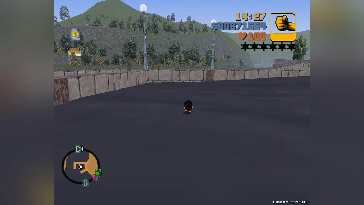 Swimming / GTA 3