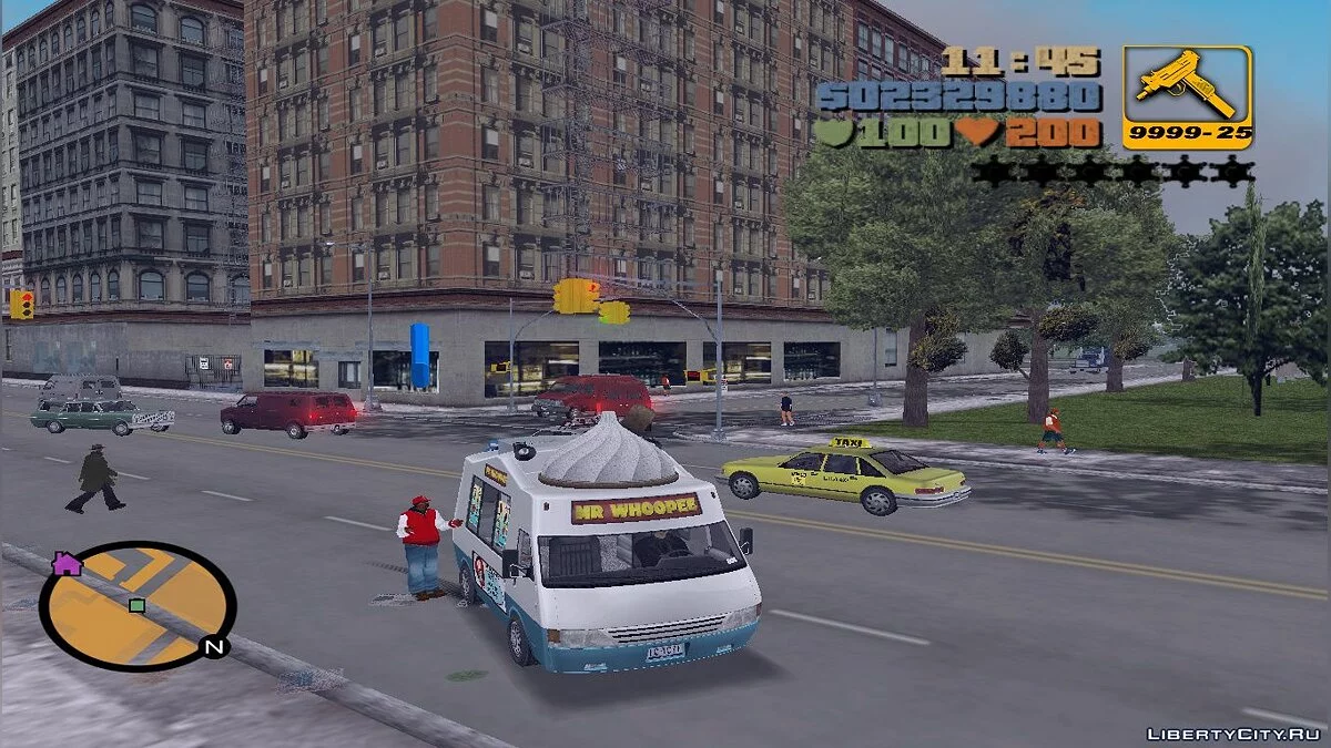 Ice Cream Vendor Profession / GTA 3