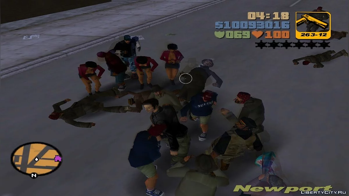 Зомбі v1.1 / GTA 3