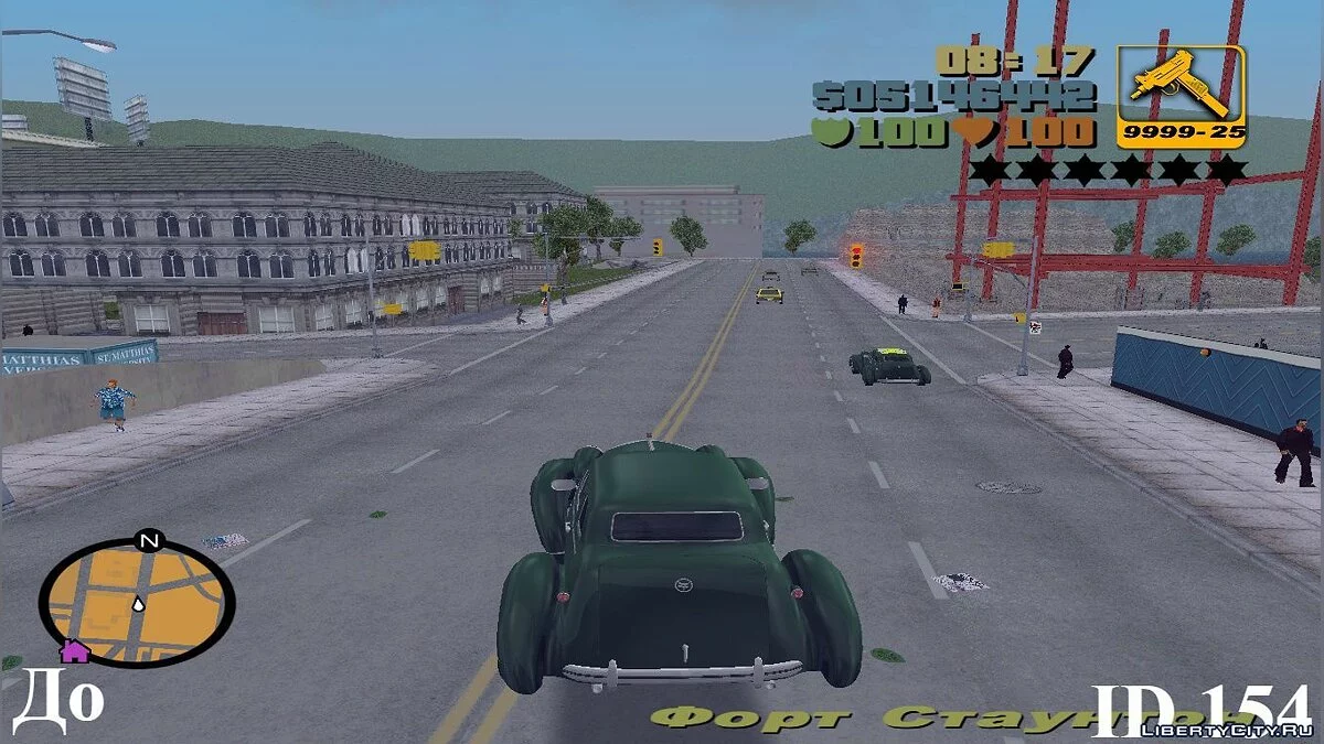 修复汽车ID 154, 155, 159 / GTA 3