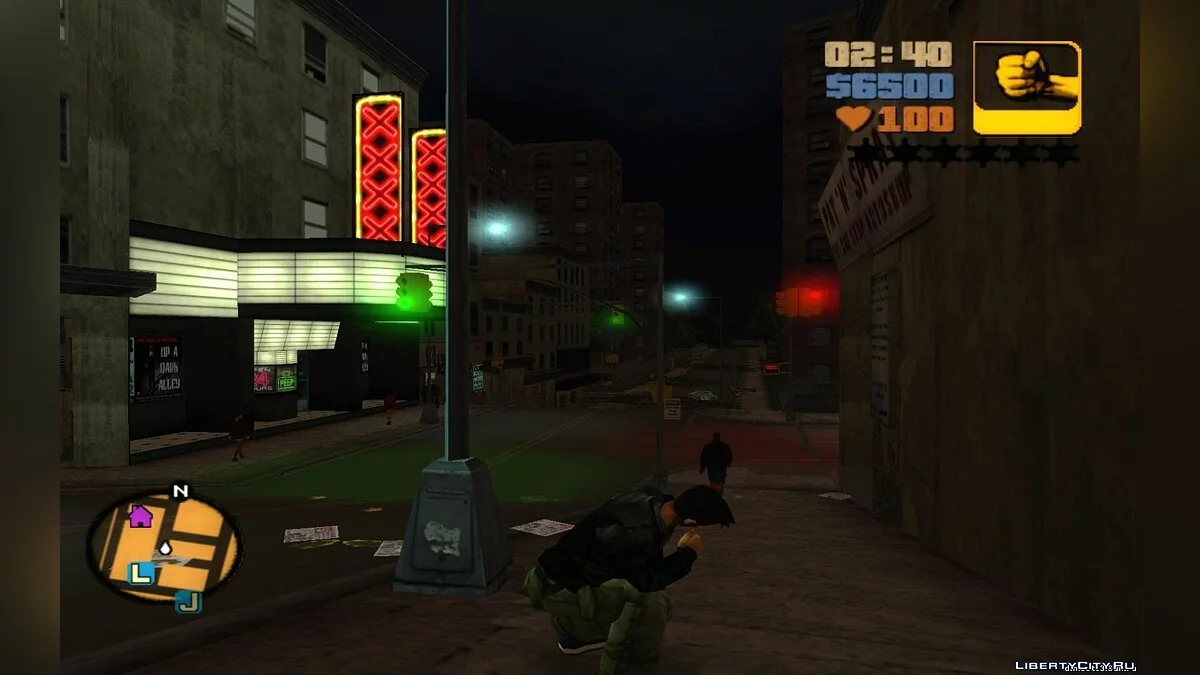 Динамічно спрямоване світло v2 / GTA 3