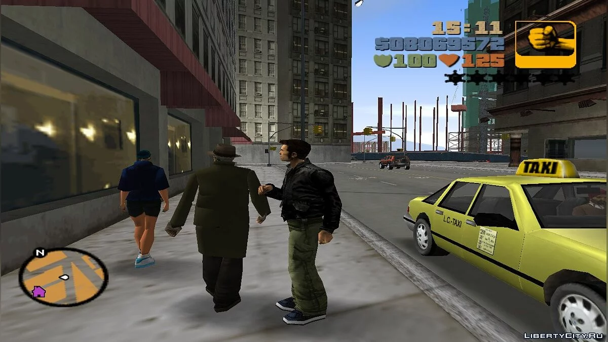 Sprechende Animation für Claude / GTA 3