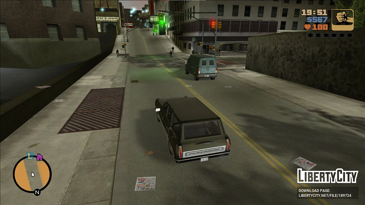 Масштабування карти радара / GTA 3