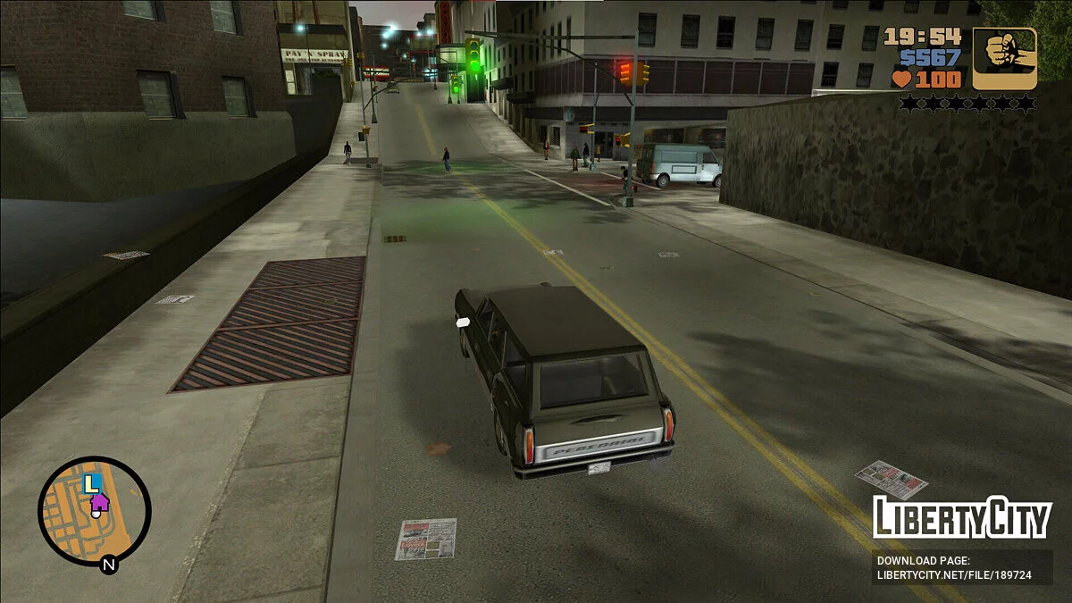 Масштабування карти радара / GTA 3