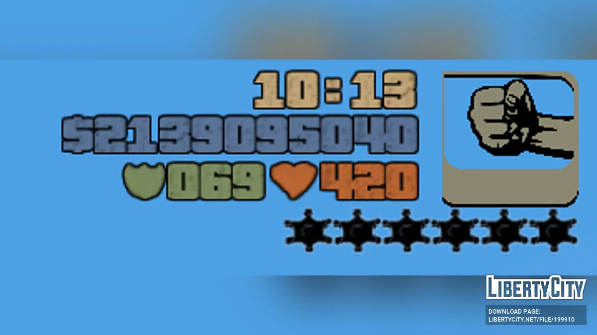 Max Health & Armor (III) / GTA 3