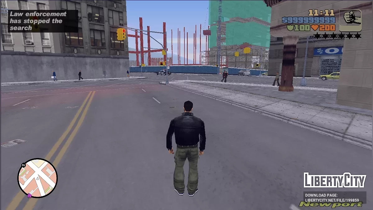 Wanted Level Hiding System (III) / GTA 3