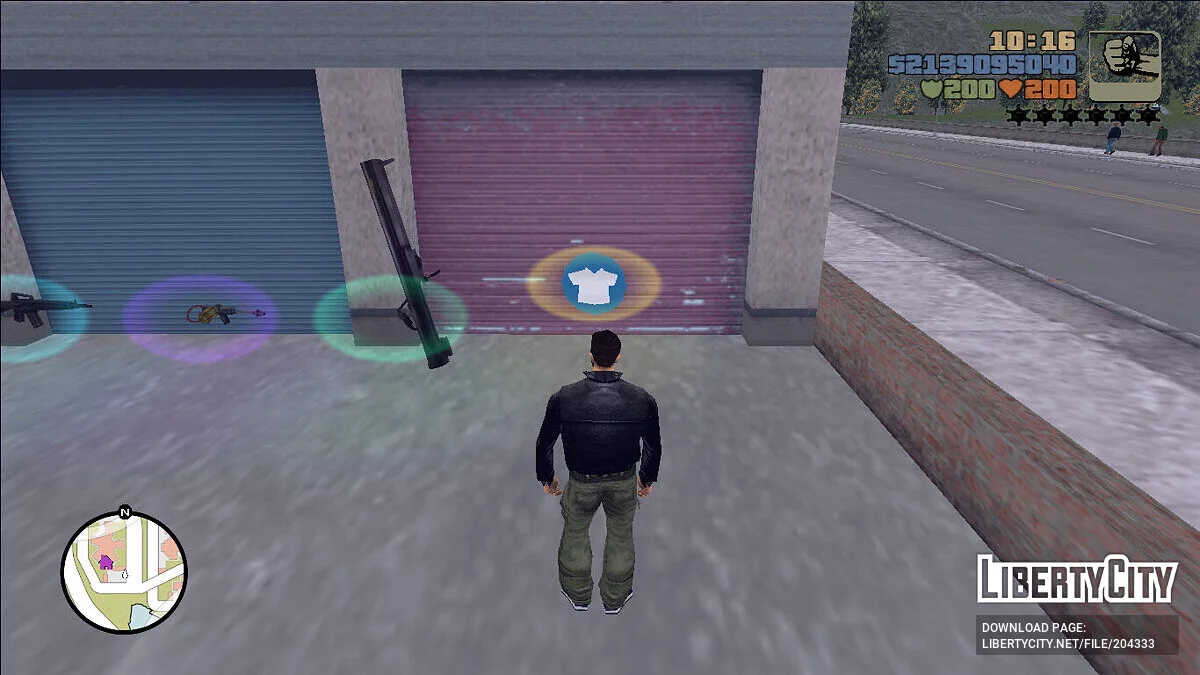 Clothes Pickup / GTA 3