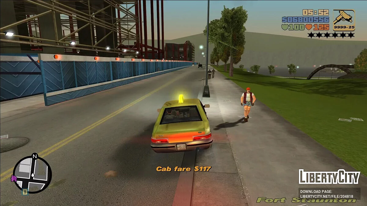 Taxi Mod v1.1 / GTA 3