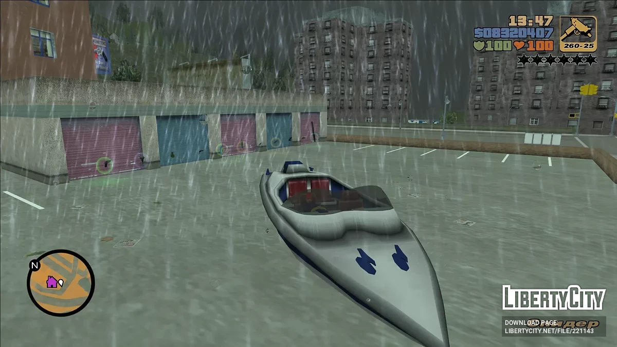 Fixed Animation While Driving Boats / GTA 3