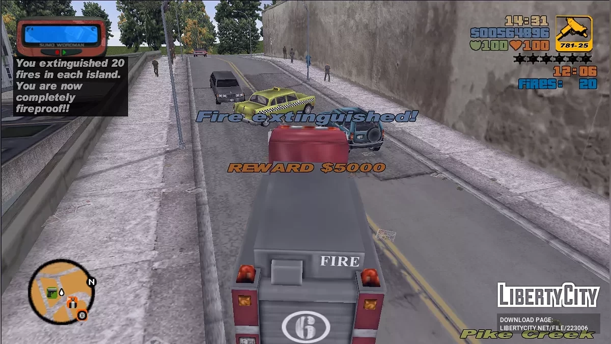 100% Completion Rewards / GTA 3