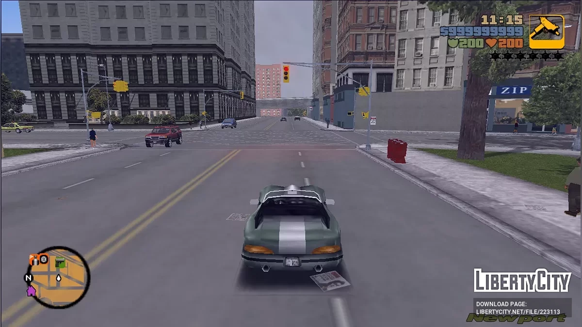 Вистрибування з транспортних засобів / GTA 3