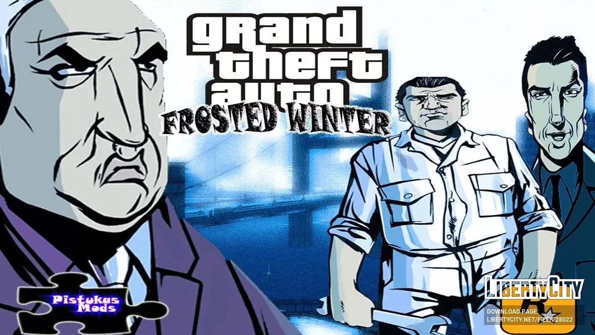 Affichage des objets de collection sur la carte de GTA 3 : Hiver Givré / GTA 3