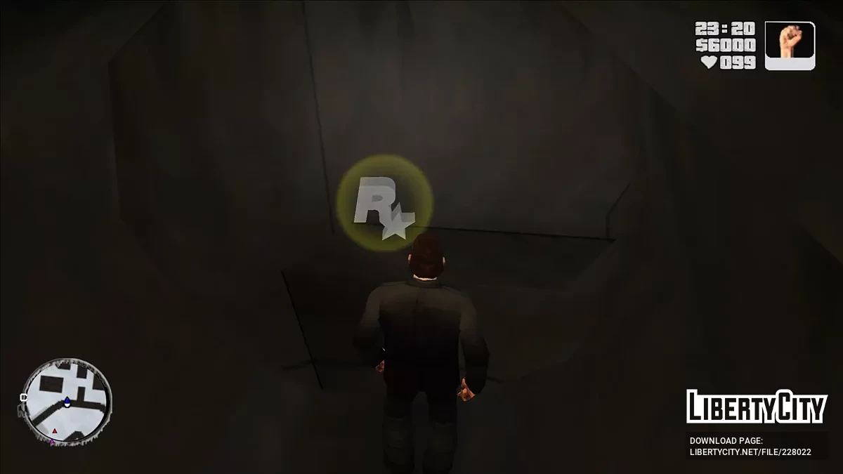 Affichage des objets de collection sur la carte de GTA 3 : Hiver Givré / GTA 3