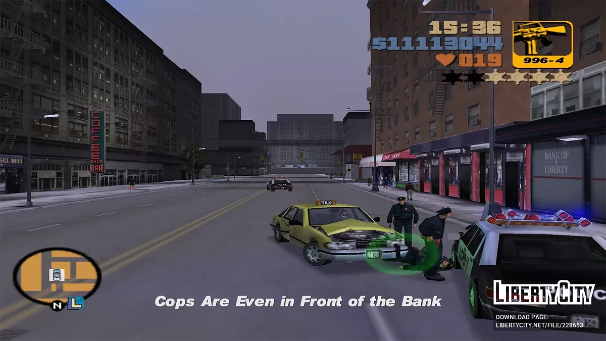 Бічна місія пограбування банку (Легка версія) / GTA 3