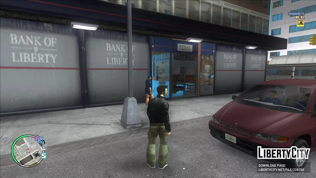 Braquage de banque - Mission secondaire / GTA 3
