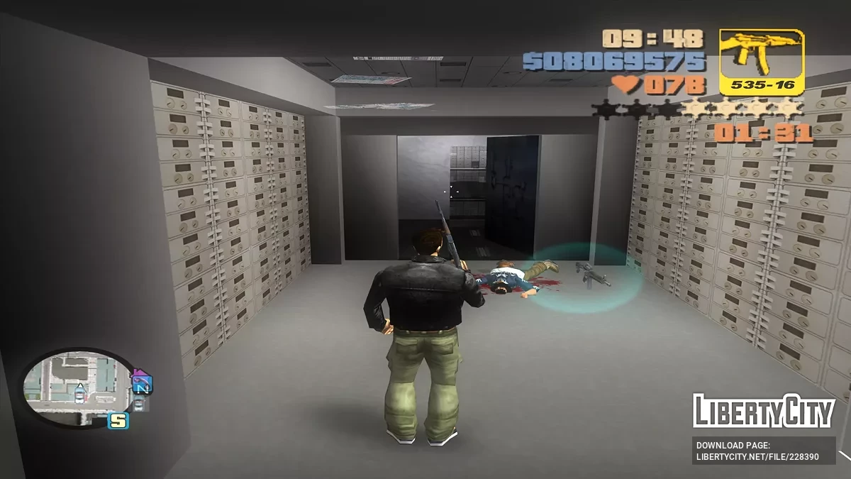 Braquage de banque - Mission secondaire / GTA 3