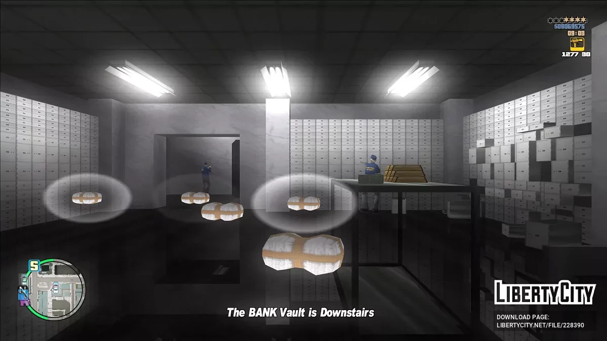 Braquage de banque - Mission secondaire / GTA 3