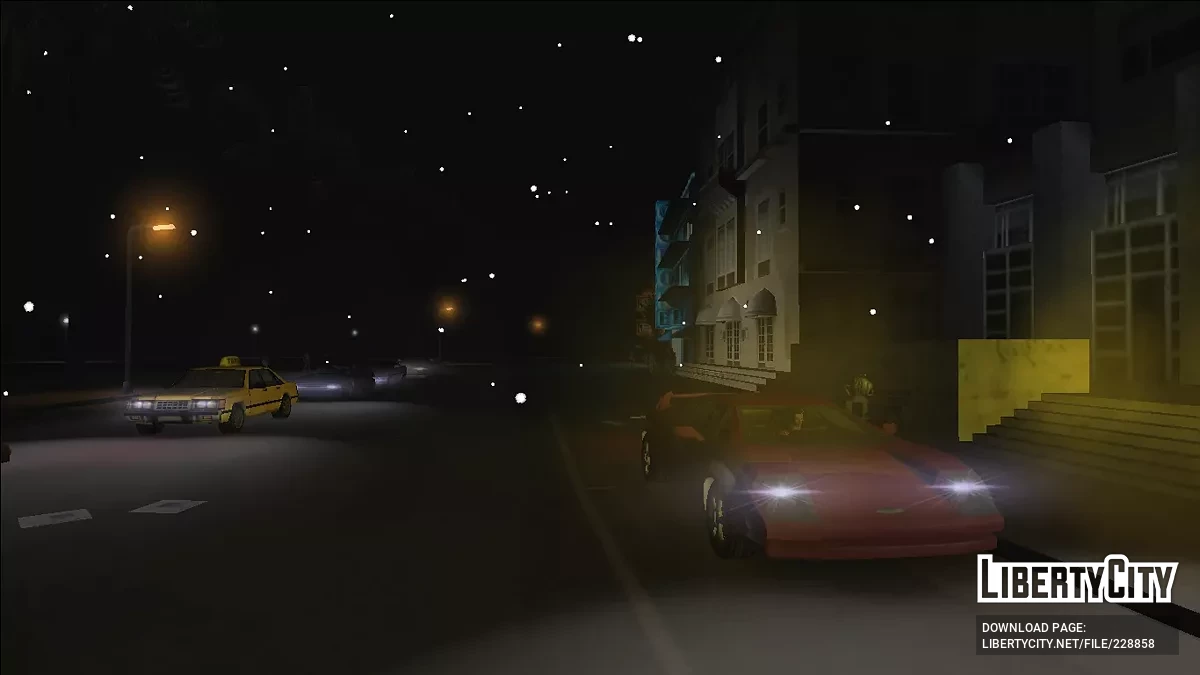 Liberty City Stories'daki Kar Fırtınası / GTA 3