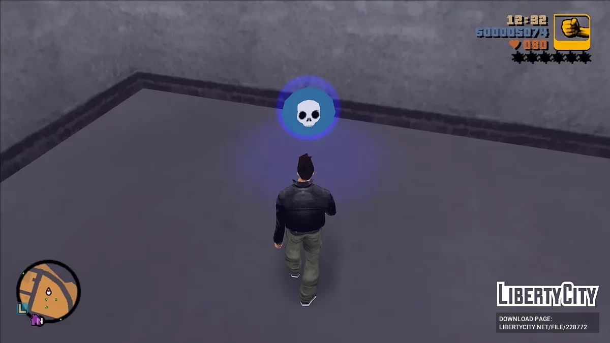 Displaying Collectibles On The Map of GTA: Liberty City Mod / GTA 3