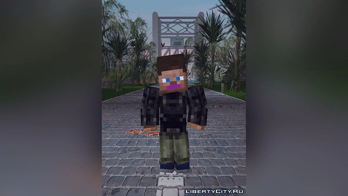 Minecraft Style People / GTA 3