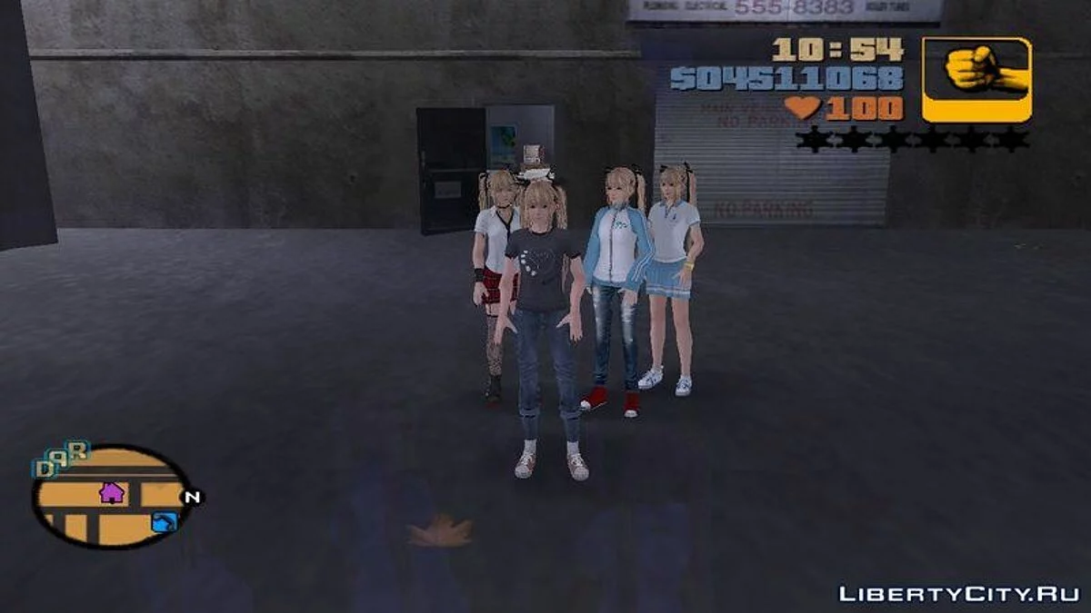 Maria Rose from Dead or Alive 5 / GTA 3