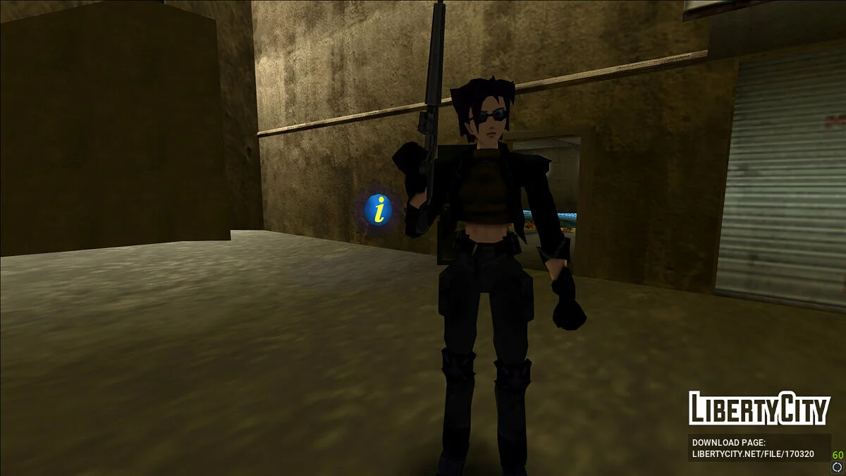 Konoko from game Oni / GTA 3