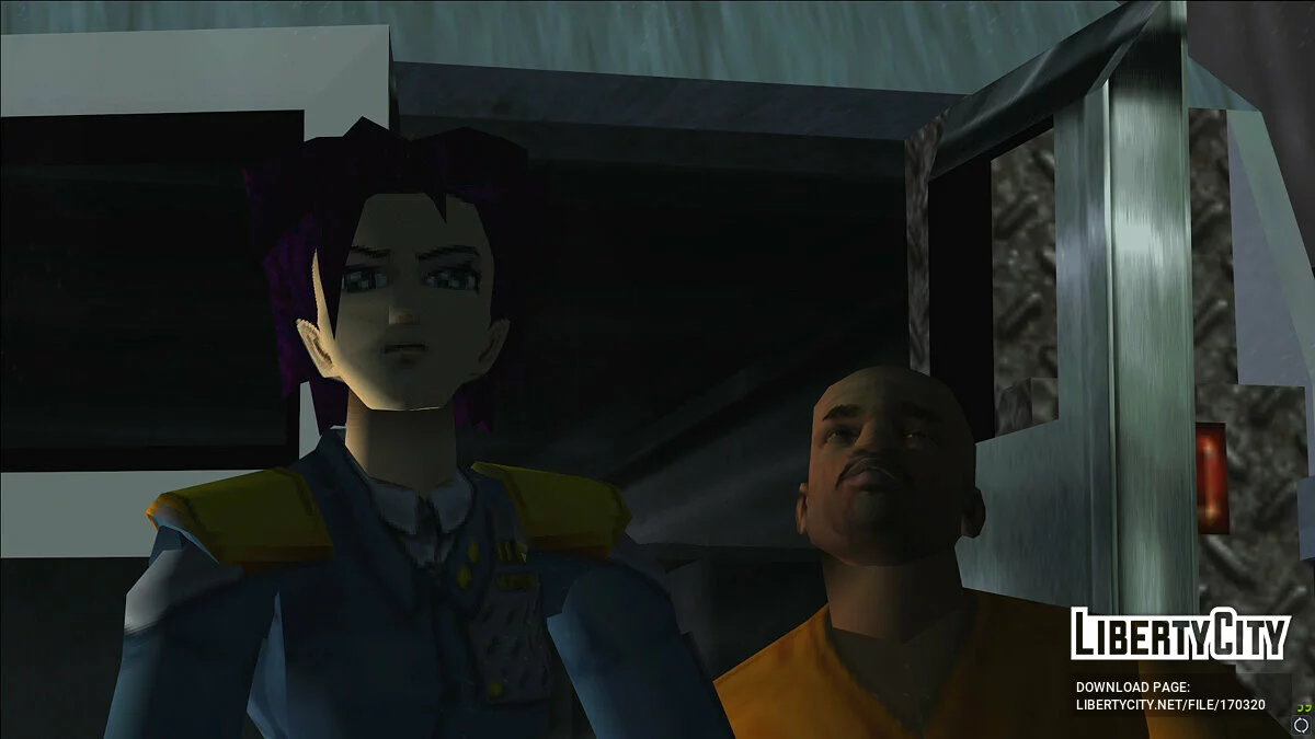 Konoko from game Oni / GTA 3