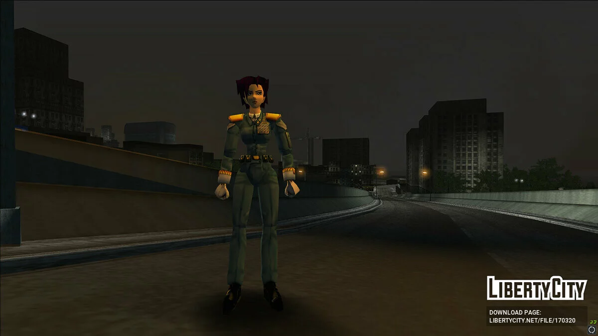 Konoko from game Oni / GTA 3