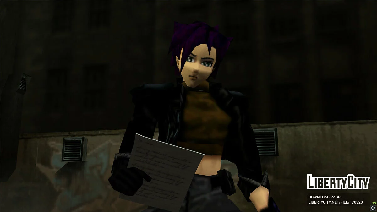 Konoko from game Oni / GTA 3
