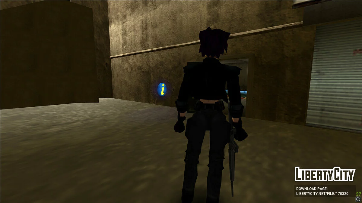 Konoko from game Oni / GTA 3