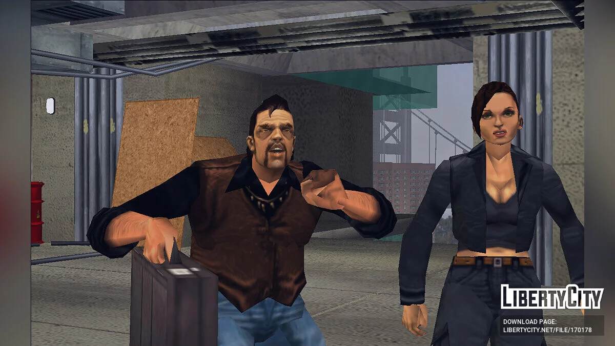 У персонажей есть зубы / GTA 3