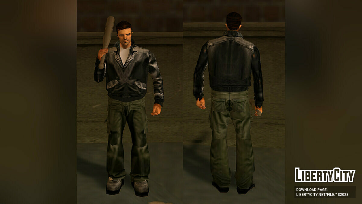 GTA 3 Claude Ped for GTA San Andreas