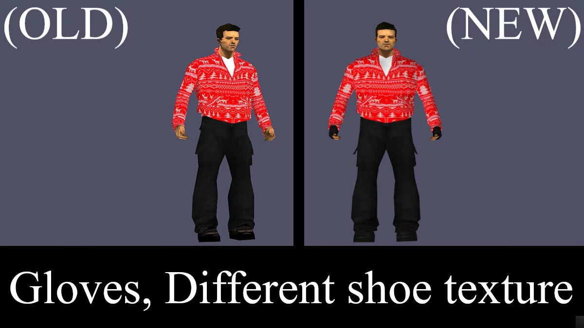 Five New Year skins (+2 bonus) / GTA 3