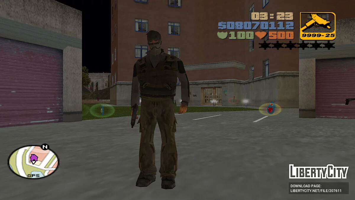 Call of Duty skins / GTA 3