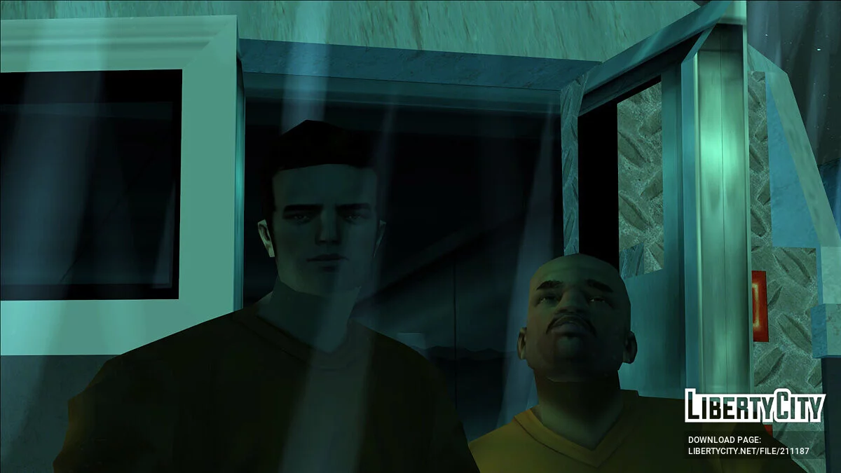 HD skins for the Xbox version of Claude with PC head / GTA 3