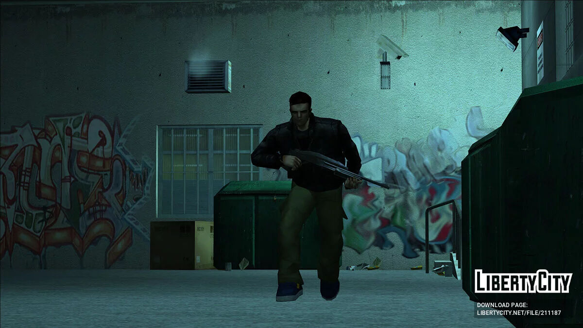 HD skins for the Xbox version of Claude with PC head / GTA 3