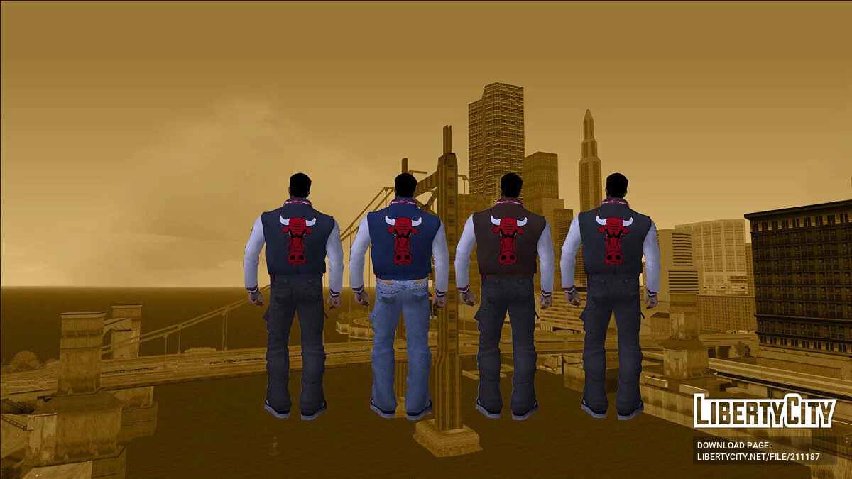 HD skins for the Xbox version of Claude with PC head / GTA 3