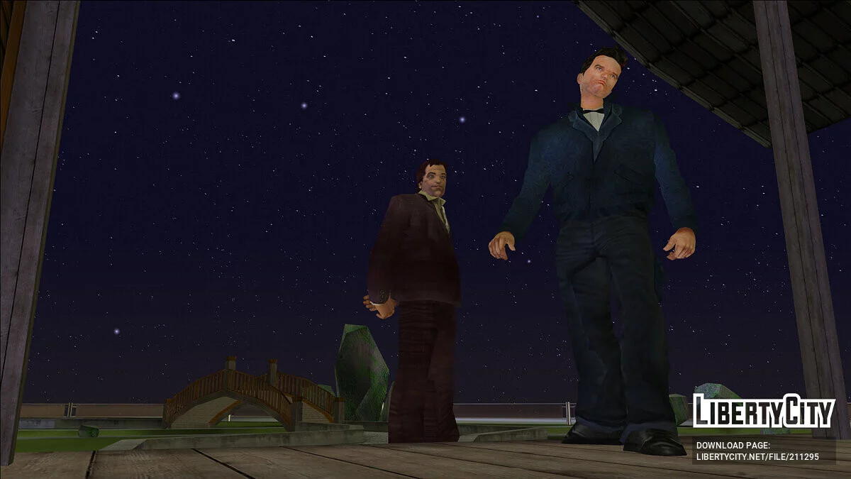 James Bond skin for Claude / GTA 3