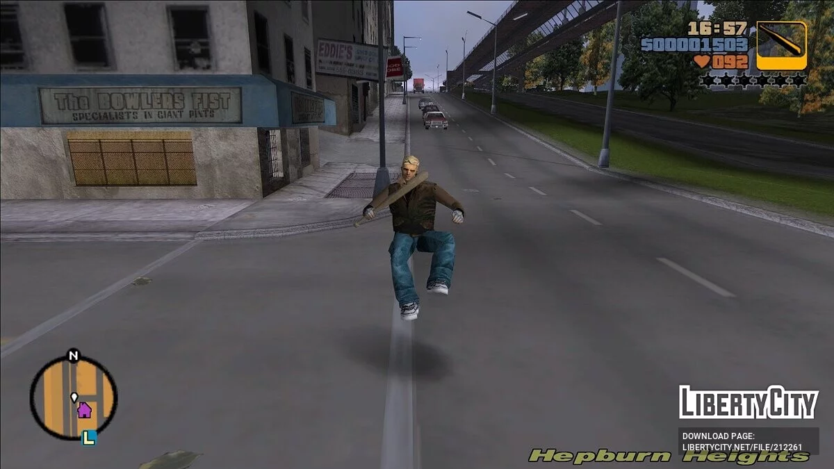 Hotline Miami: Jacket as Claude / GTA 3