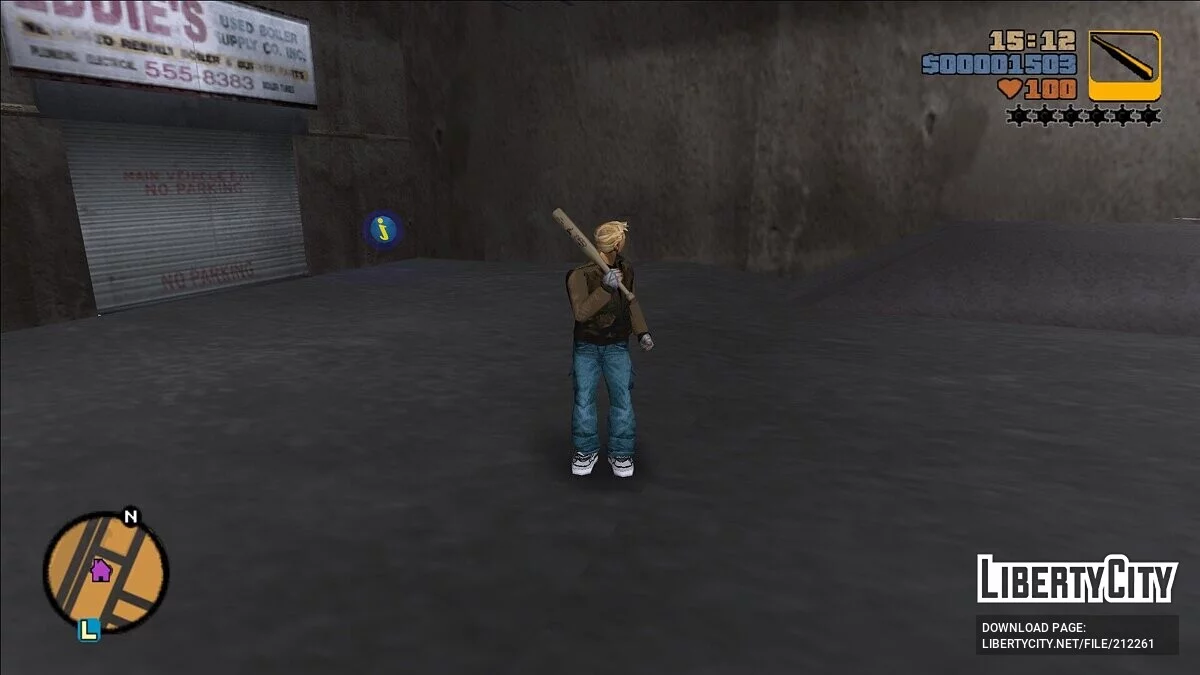 Hotline Miami: Jacket as Claude / GTA 3