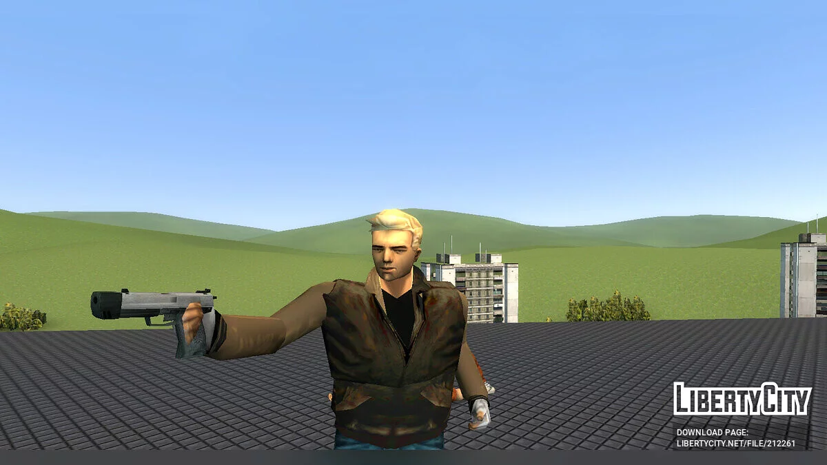 Hotline Miami: Jacket as Claude / GTA 3
