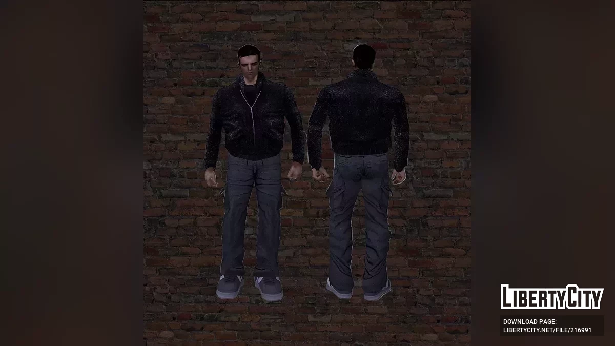 More HD skins for the Xbox version of Claude with PC head / GTA 3