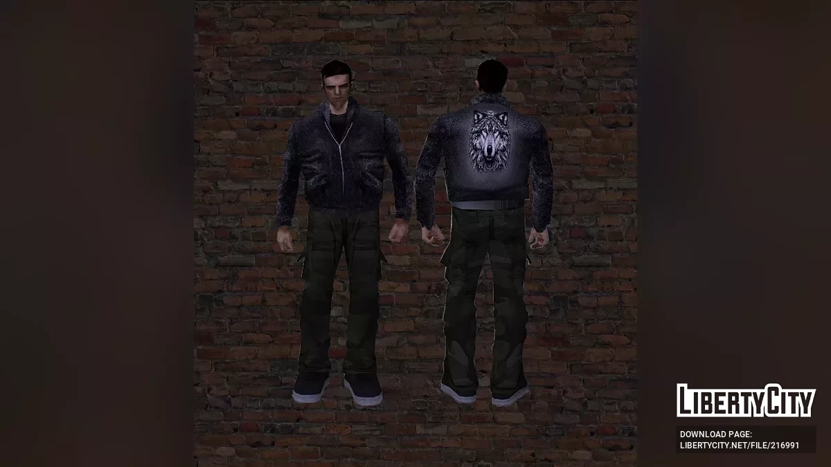 More HD skins for the Xbox version of Claude with PC head / GTA 3