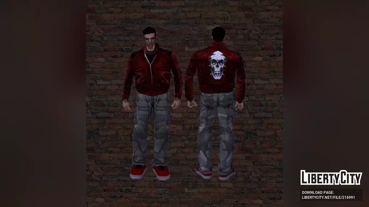 More HD skins for the Xbox version of Claude with PC head / GTA 3