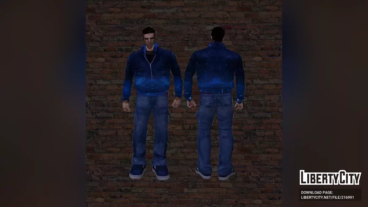 More HD skins for the Xbox version of Claude with PC head / GTA 3
