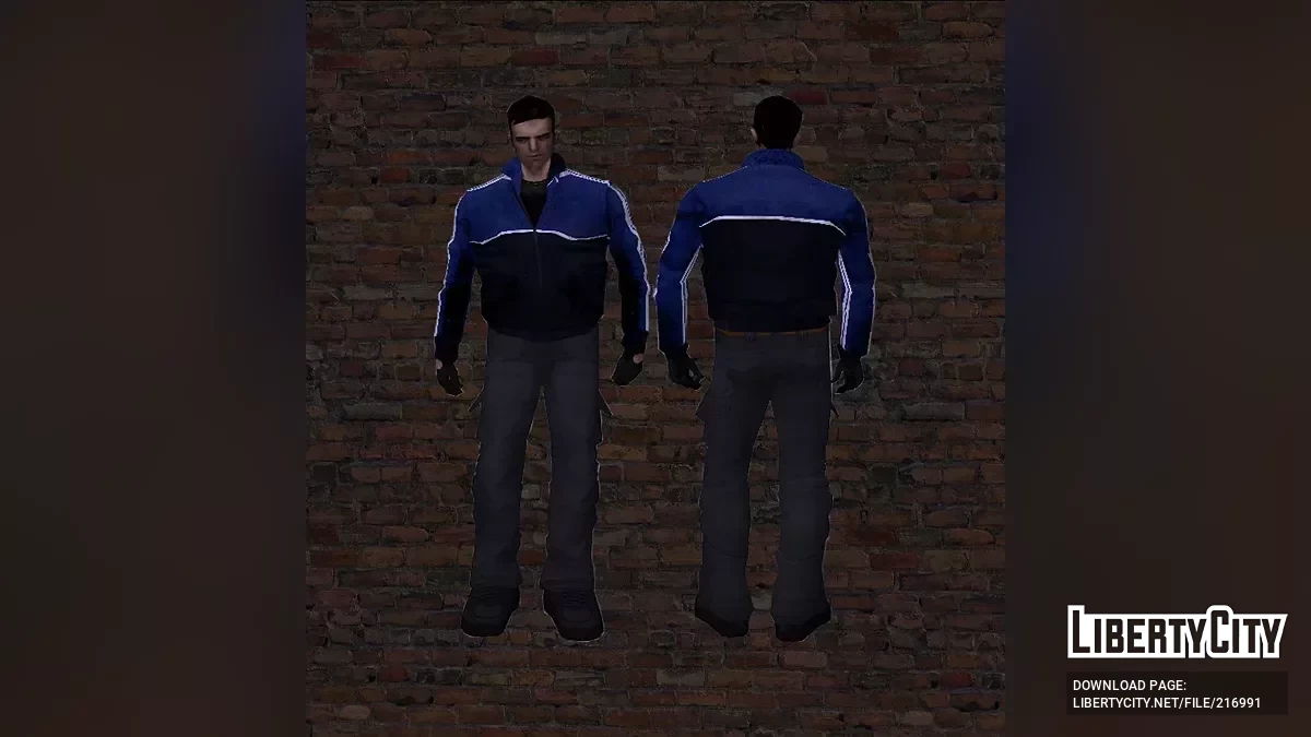 More HD skins for the Xbox version of Claude with PC head / GTA 3