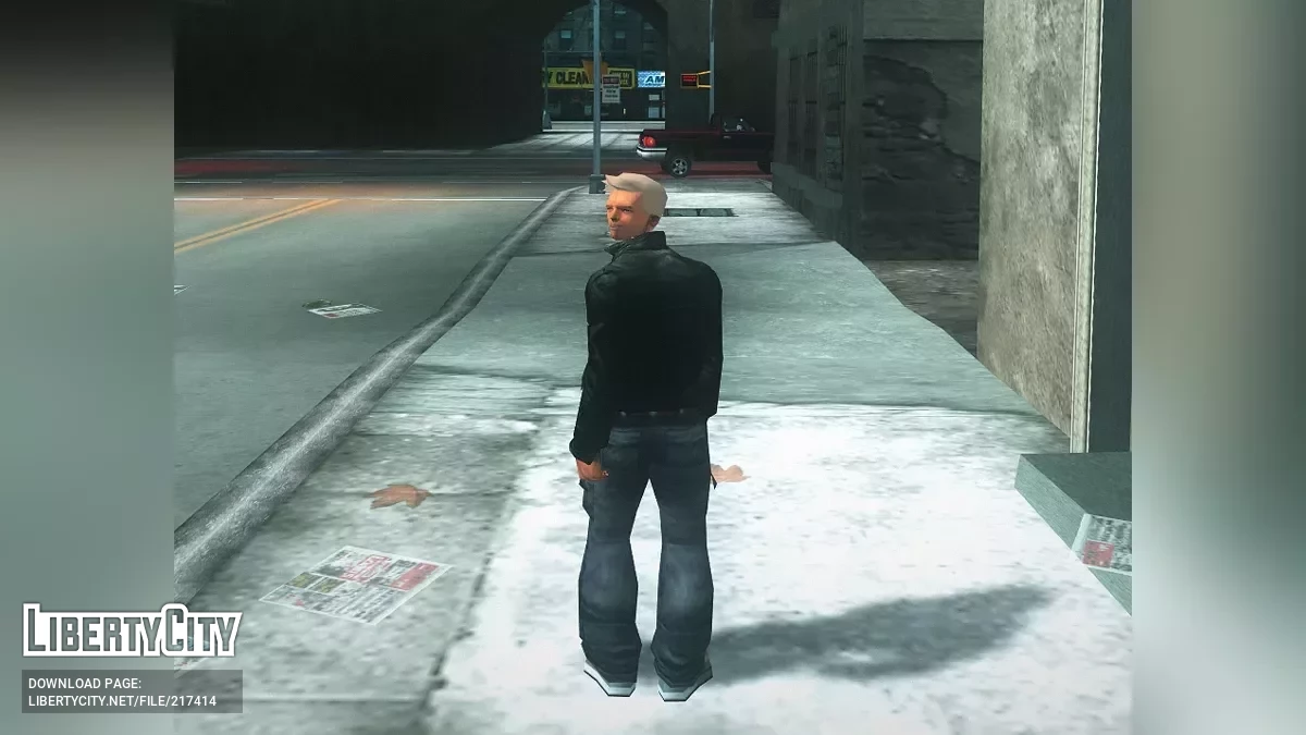 Scooter frontman skin / GTA 3
